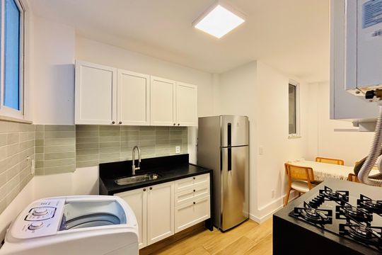 Apartamento para alugar com 1 quarto, 55m² em Humaitá, Rio de Janeiro