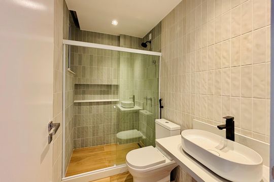Apartamento para alugar com 1 quarto, 55m² em Humaitá, Rio de Janeiro