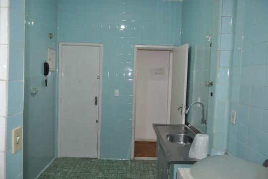 Cozinha de apartamento à venda com 2 quartos, 66m² em Engenho de Dentro, Rio de Janeiro