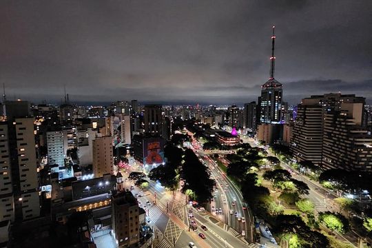 Vista de apartamento para alugar com 1 quarto, 35m² em Botafogo (Justinópolis), Ribeirão das Neves