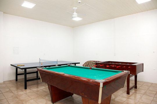 Área Comum - Sala de Jogos de apartamento para alugar com 1 quarto, 50m² em Menino Deus, Porto Alegre