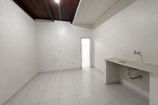Cozinha de apartamento para alugar com 1 quarto, 35m² em Botafogo (Justinópolis), Ribeirão das Neves