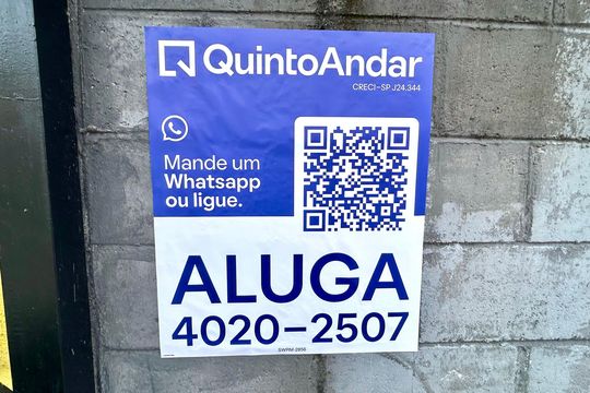 Placa  de apartamento para alugar com 2 quartos, 44m² em Vila Sadokim, Guarulhos