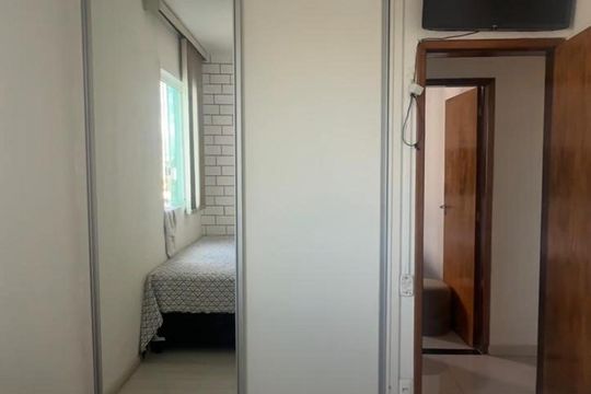 Quarto de apartamento à venda com 3 quartos, 88m² em São João Batista, Belo Horizonte
