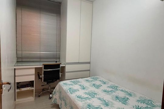 Quarto de apartamento à venda com 3 quartos, 88m² em São João Batista, Belo Horizonte