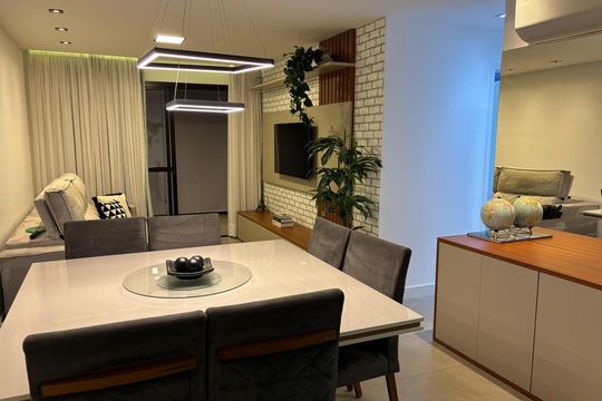 Sala de apartamento à venda com 3 quartos, 93m² em Andaraí, Rio de Janeiro