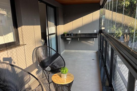 Varanda de apartamento à venda com 3 quartos, 93m² em Andaraí, Rio de Janeiro