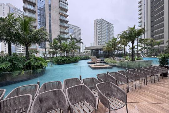 Área comum de apartamento para alugar com 4 quartos, 194m² em Barra da Tijuca, Rio de Janeiro