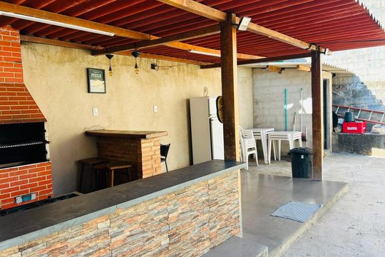 Área comum - Espaço Gourmet de apartamento para alugar com 2 quartos, 70m² em Céu Azul, Ribeirão das Neves