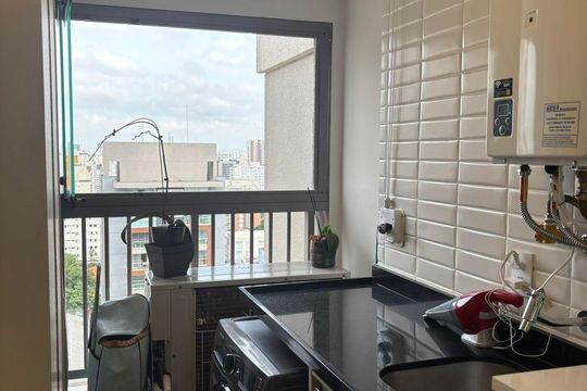 Área de serviço de apartamento à venda com 2 quartos, 104m² em Vila Mariana, São Paulo