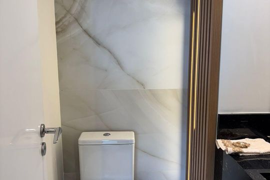 Banheiro de apartamento à venda com 2 quartos, 104m² em Vila Mariana, São Paulo