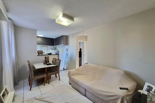 Sala de apartamento à venda com 2 quartos, 44m² em Parque Sao Jose, Belo Horizonte
