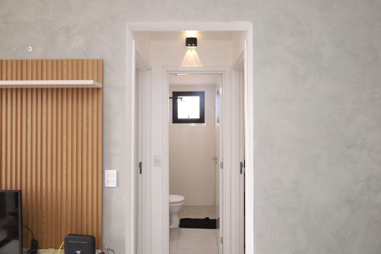 Sala de apartamento à venda com 2 quartos, 56m² em Vila Giordano, São Paulo