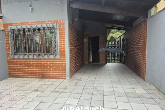 Área externa de casa para alugar com 2 quartos, 260m² em Canto do Forte, Praia Grande