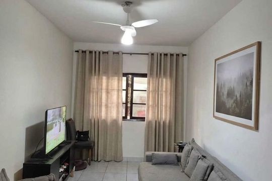 Sala de casa para alugar com 2 quartos, 260m² em Canto do Forte, Praia Grande