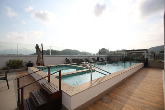 Área comum - Piscina de apartamento à venda com 3 quartos, 117m² em Freguesia (jacarepaguá), Rio de Janeiro