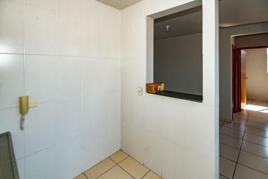 Cozinha de apartamento para alugar com 2 quartos, 50m² em Vera Lúcia (justinópolis), Ribeirão das Neves