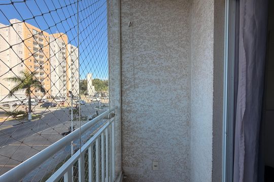 Sacada de apartamento para alugar com 2 quartos, 50m² em Residencial Santa Giovana, Jundiaí