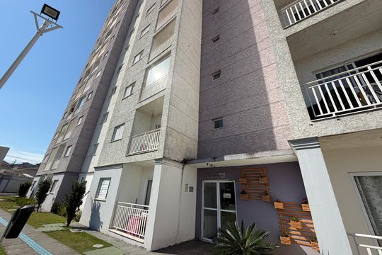 Fachada do Bloco de apartamento para alugar com 2 quartos, 50m² em Residencial Santa Giovana, Jundiaí