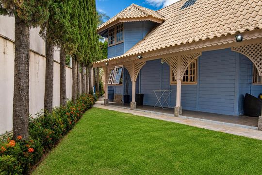 Área externa de casa de condomínio à venda com 3 quartos, 245m² em Engordadouro, Jundiaí