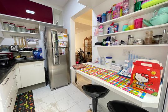Cozinha de casa de condomínio à venda com 3 quartos, 110m² em Vila Gomes, São Paulo