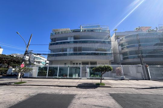Fachada de apartamento à venda com 2 quartos, 89m² em Recreio dos Bandeirantes, Rio de Janeiro