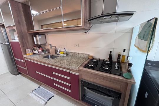 Cozinha de apartamento à venda com 2 quartos, 89m² em Recreio dos Bandeirantes, Rio de Janeiro