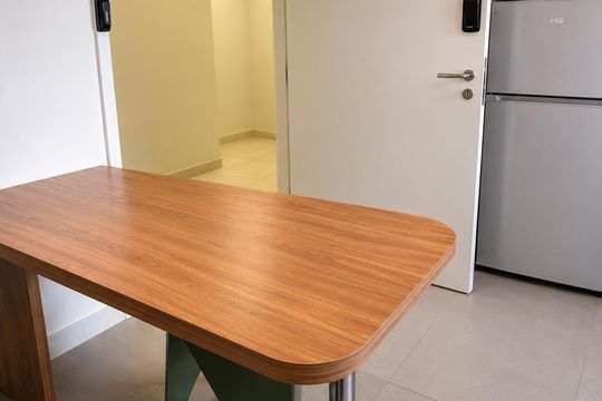 Cozinha de kitnet/studio à venda com 1 quarto, 22m² em Perdizes, São Paulo