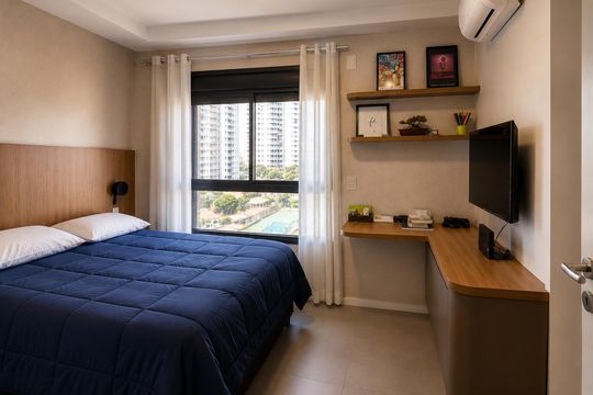 Sala/Quarto de kitnet/studio à venda com 1 quarto, 22m² em Perdizes, São Paulo