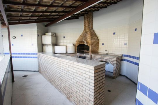 Área comum - Churrasqueira de apartamento à venda com 2 quartos, 69m² em Taquara, Rio de Janeiro