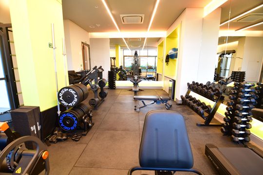 Área comum - Academia de apartamento à venda com 3 quartos, 145m² em Nova Campinas, Campinas