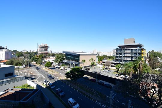 Quarto 2 - Suíte Vista de apartamento à venda com 3 quartos, 145m² em Nova Campinas, Campinas