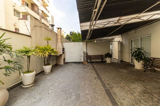 Churrasqueira de apartamento para alugar com 1 quarto, 43m² em Santa Cecilia, São Paulo