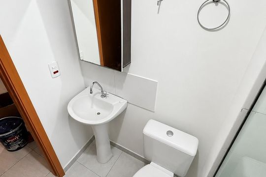 Banheiro de apartamento para alugar com 2 quartos, 39m² em Canudos, Novo Hamburgo