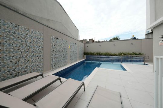 Área comum de apartamento para alugar com 2 quartos, 40m² em Jardim Maringa, São Paulo