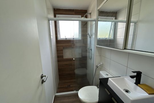 Banheiro de apartamento à venda com 2 quartos, 47m² em Engenho Novo, Rio de Janeiro
