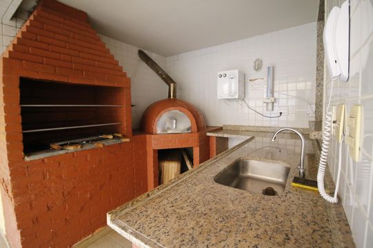 Área comum - Churrasqueira de apartamento à venda com 3 quartos, 64m² em Freguesia (jacarepaguá), Rio de Janeiro