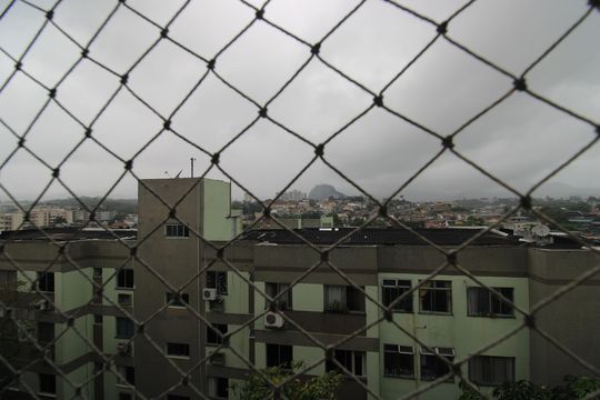 Vista da Sala de apartamento à venda com 2 quartos, 52m² em Pechincha, Rio de Janeiro