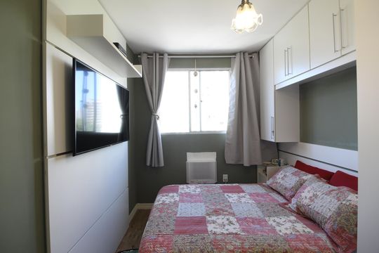 Quarto 2 de apartamento à venda com 2 quartos, 52m² em Recreio dos Bandeirantes, Rio de Janeiro