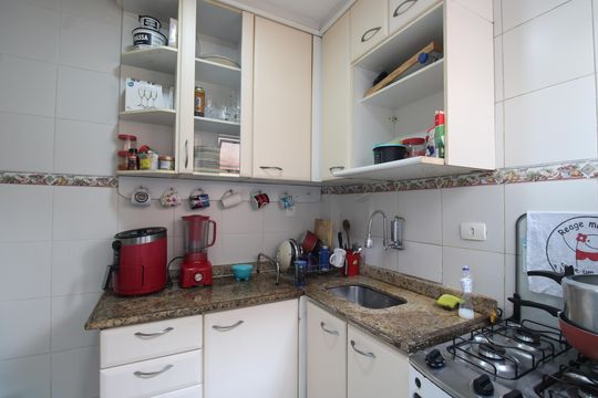 Cozinha de apartamento à venda com 2 quartos, 55m² em Jacarepaguá, Rio de Janeiro