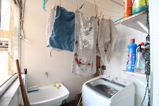 Área de serviço de apartamento à venda com 2 quartos, 55m² em Jacarepaguá, Rio de Janeiro