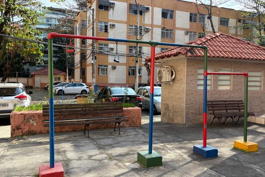 Área comum de apartamento à venda com 2 quartos, 55m² em Jacarepaguá, Rio de Janeiro