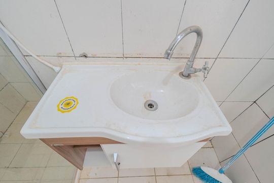 Banheiro de apartamento para alugar com 1 quarto, 50m² em Bela Vista, São Paulo
