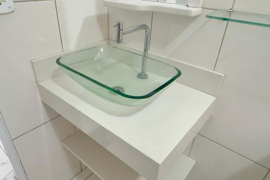 Banheiro de casa para alugar com 2 quartos, 118m² em Jardim Novo Portugal, Guarulhos