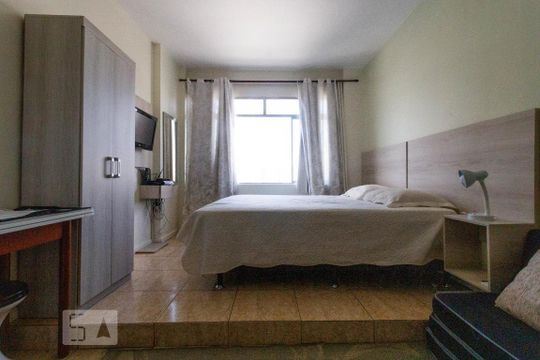 Sala/Quarto de apartamento para alugar com 1 quarto, 25m² em Bela Vista, São Paulo