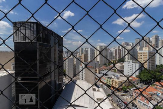 Vista de apartamento para alugar com 1 quarto, 25m² em Bela Vista, São Paulo