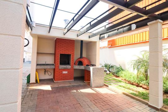 Área comum - Churrasqueira de apartamento à venda com 2 quartos, 48m² em Parque Jaçatuba, Santo André