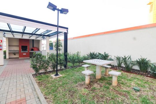 Área comum - Churrasqueira de apartamento à venda com 2 quartos, 48m² em Parque Jaçatuba, Santo André