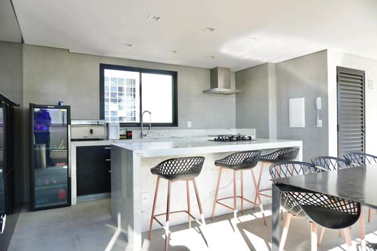 Área comum - Espaço gourmet  de apartamento para alugar com 2 quartos, 58m² em Lourdes, Belo Horizonte