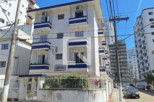 Fachada de apartamento para alugar com 1 quarto, 70m² em Guilhermina, Praia Grande